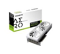 Gigabyte GeForce RTX 4070 Ti Aero OC V2 12G Carte Graphique, 3 Ventilateurs WINDFORCE, 12 Go 192 Bits GDDR6X, GV-N407TAERO OCV2-12GD Carte vidéo