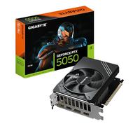 GIGABYTE GeForce RTX 5050 D6 8G Carte Graphique - 8GB GDDR6, 128bit, PCI-E 5.0, 2572MHz Fréquence du cœur, 2 x DP, 2 x HDMI, NVIDIA DLSS 4, GV-N5050D6-8GD