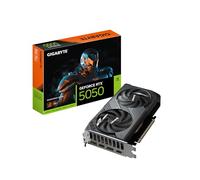 GIGABYTE GeForce RTX 5050 WINDFORCE OC 8G Carte Graphique 8 Go 128 Bits GDDR6, PCIe 5.0, système de Refroidissement WINDFORCE, GV-N5050WF2OC-8GD Carte vidéo