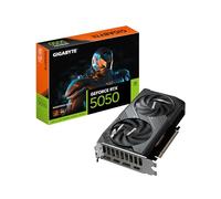 Gigabyte GeForce RTX 5050 WINDFORCE OC 8G Carte Graphique - 8GB GDDR6, 128bit, PCI-E 5.0, 2587MHz Fréquence du cœur, 2 x DP, 2 x HDMI, NVIDIA DLSS 4, GV-N5050WF2OC-8GD