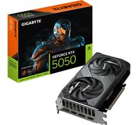 GIGABYTE GeForce RTX 5050 WINDFORCE OC 8G Graphics Card - 8GB GDDR6 128bit PCI-E 5.0 2587MHz Core Clock 2 x DP 2 x HDMI NVIDIA DLSS 4 GV-N5050WF2OC-8GD