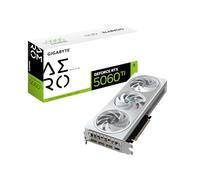 GIGABYTE GeForce RTX 5060 Ti AERO OC 8G Carte graphique 8 Go 128 bits GDDR7, PCIe 5.0, système de refroidissement WINDFORCE, GV-N506TAERO OC-8GD Carte vidéo