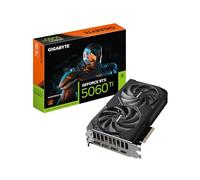 Gigabyte GeForce RTX 5060 Ti WINDFORCE 8G Carte Graphique - 8 Go GDDR7, 128 Bits, PCI-E 5.0, 2572 MHz Fréquence du processeur, 3 x DisplayPort, 1 x HDMI, GV-N506TWF2-8GD
