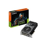 Gigabyte GeForce RTX 5060 WINDFORCE 8G Carte Graphique 8 Go 128 Bits GDDR7, PCIe 5.0, système de Refroidissement WINDFORCE, GV-N5060WF2-8GD Carte vidéo