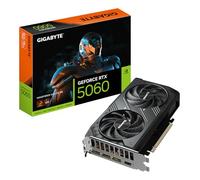 Gigabyte GeForce RTX 5060 WINDFORCE Max OC 8G Carte Graphique - 8 Go GDDR7, 128 Bits, PCI-E 5.0, 2512 MHz Fréquence du processeur, 3 x DisplayPort, 1 x HDMI, NVIDIA DLSS 4, GV-N5060WF2MAX OC-8GD