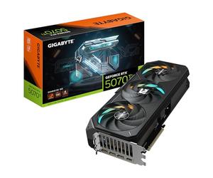 GIGABYTE GeForce RTX 5070 Ti Gaming OC 16G Carte Graphique - 16 Go GDDR7, 256 Bits, PCI-E 5.0, 2588 MHz Core Clock, 3 x DP 2.1a, 1 x HDMI 2.1b, NVIDIA DLSS 4, GV-N507TGAMING OC-16GD
