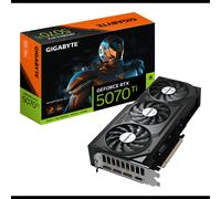 GIGABYTE GeForce RTX 5070 Ti WINDFORCE OC V2 16G Carte Graphique - 16GB GDDR6, 256bit, PCI-E 5.0, 2497 MHz Fréquence du GPU, 3 x DisplayPort, 1 x HDMI, GV-N507TWF3OCV2-16GD