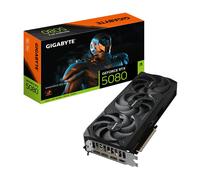 GIGABYTE GeForce RTX 5080 WINDFORCE SFF 16G Carte Graphique - 16GB GDDR7, 256 bits, PCI-E 5.0, XXXX MHz Core Clock, 3 x DisplayPort, 1 x HDMI, GV-N5080WF3-16GD