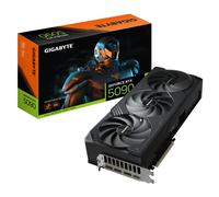 Gigabyte GeForce RTX 5090 WINDFORCE OC 32G Carte Graphique - 32 Go GDDR7, 512 Bits, PCI-E 5.0, 2467MHz Fréquence du Cœur, 3 x DP 2.1a, 1 x HDMI 2.1b, NVIDIA DLSS 4, GV-N5090WF3OC-32GD