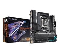 GIGABYTE B650M AORUS ELITE AX Carte mère - AMD Ryzen série 9000, VRM 12+2+1 phases, jusqu'à 8000 MHz DDR5 (OC), 1xPCIe 5.0 + 1xPCIe 4.0 M.2, LAN 2,5 GbE, WIFI 6E, USB 3.2 Gen 2