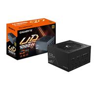 GIGABYTE GP-UD1000GM-PG5 Source d'alimentation modulaire, 80 Plus Gold, 1000 W, Noir