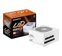 GIGABYTE UD850GM PG5 V2 Ice Bloc d’Alimentation - PCIe Gen 5.1, 80 Plus Gold, Conception entièrement modulaire, Ventilateur 120 mm, Compatible ATX 3.1, Prise EU
