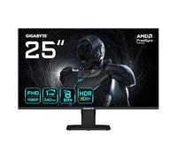 GIGABYTE "GS25F2A Moniteur Gaming 25"" FHD - 1920 x 1080, 240Hz, 1ms, 300 cd/m², Display HDR 10, HDMI 2.0, DisplayPort 1.4 24.5"" " , EEC: E