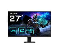 Gigabyte GS27Q X Moniteur de Jeu 27" QHD - 2560 x 1440, 240Hz, 1ms, 250 CD/m², FreeSync Premium Pro, HDR Ready, HDMI 2.0, DisplayPort 1.4