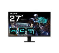 GIGABYTE GS27QA Moniteur de Jeu 27" QHD - 2560 x 1440, 180Hz, 1ms, 300 CD/m², FreeSync, HDR Ready, HDMI 2.0, DisplayPort 1.4
