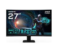 GIGABYTE GS27QCA 27" Moniteur Gaming Incurvé QHD - 2560 x 1440, 180Hz, 1ms, 250 cd/m², FreeSync, HDR Ready, HDMI 2.0, DisplayPort 1.4
