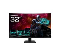 GIGABYTE GS32QC-EU Moniteur Gaming Incurvé 31.5" QHD 2560x1440 VA 1500R 165Hz 1ms 300cd/m² FreeSync Premium HDMI 2.0 DisplayPort 1.4