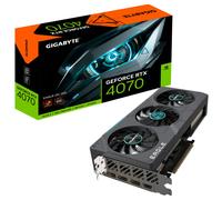 Gigabyte GV-N4070EAGLE OC-12GD - Carte graphique NVIDIA GeForce RTX 4070, refroidissement WindForce à 3 ventilateurs 80 mm et caloducs cuivre