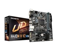 GIGABYTE H410M H V2 Carte mère - Compatible avec processeurs Intel Core 10th CPUs, up to 2933MHz DDR4, 1xPCIe 3.0 M.2, GbE LAN, USB 3.2 Gen 1