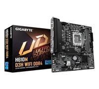 GIGABYTE H610M D3H WiFi DDR4 Carte Mère - Compatible avec processeurs Intel Core 14e génération, VRM 6+1+1 Phases, Jusqu’à 3200 MHz DDR4, 2xPCIe 3.0 M.2, Wi-FI 5, LAN 1 GbE, USB 3.2 Gen 1