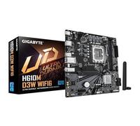 GIGABYTE carte mère H610M D3W WIFI6 – LGA1700, Intel H610, Micro-ATX, DDR4, Wi‑Fi 6