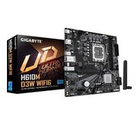 GIGABYTE carte mère H610M D3W WIFI6 – LGA1700, Intel H610, Micro-ATX, DDR4, Wi‑Fi 6