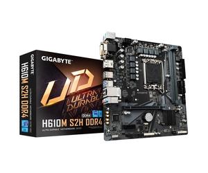 Gigabyte H610M S2H DDR4 - Carte mère Micro-ATX fiable et performante pour PC moderne