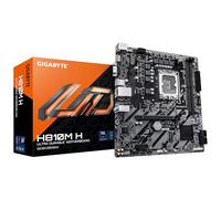 GIGABYTE H810M H Carte mère - Processeurs Intel Core Ultra (Série 2), VRM 4+1+2 phases, jusqu'à 6400 MHz DDR5, 1xPCIe 4.0 M.2, LAN 1GbE, USB 3.2 Gen 1