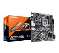 GIGABYTE H810M S2H Carte mère - Processeurs Intel Core Ultra (Série 2), VRM 4+1+2 Phases, jusqu'à 6400 MHz DDR5, 1xPCIe 4.0 M.2, LAN 1GbE, USB 3.2 Gen 1