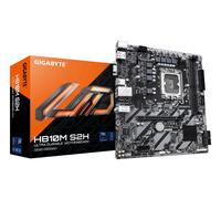 GIGABYTE H810M S2H Carte mère - Processeurs Intel Core Ultra (Série 2), VRM 4+1+2 phases, jusqu'à 6400 MHz DDR5, 1xPCIe 4.0 M.2, LAN 1GbE, USB 3.2 Gen 1