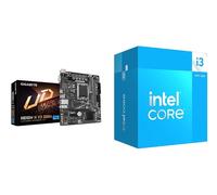 Gigabyte Kit carte mère H610M H V3 avec processeur Intel Core i3-14100