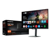 GigaByte Moniteur M27QS 27" 2K QHD – Google TV, Sans fil, 180Hz, 1ms, FreeSync