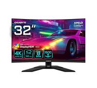 GIGABYTE M32UC Moniteur de jeu incurvé 31,5" 4K UHD - 3840 x 2160, 1500R, 144Hz, 1ms, 350 cd/m², FreeSync Premium Pro, Display HDR400, HDMI 2.1, DisplayPort 1.4