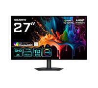 GIGABYTE "MO27Q28G Moniteur Gaming OLED 27"" QHD - 2560 x 1440, 280Hz, 0,03ms, 335 cd/m², Display HDR True Black 500, HDMI 2.1, DisplayPort 1.4 " , EEC: F