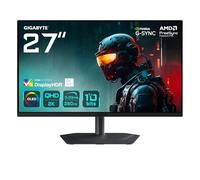 GIGABYTE "MO27Q2A Moniteur de jeu OLED 2K QHD 27"" - 2560 x 1440, 280Hz, 0,03ms, 250 cd/m², FreeSync Premium Pro, DisplayHDR True Black 400, HDMI 2.1, DisplayPort 1.4 " , EEC: F