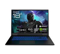 Gigabyte Ordinateur portable Gaming A18 - 18", 165 Hz WQXGA, AMD Ryzen 7 260, RTX 5070, 32 Go DDR5 5600 MHz, SSD 1 To Gen4 SSD, Windows 11 Home, Dolby Atmos, Gaming A18 3WHK3DEC64SH