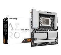 GIGABYTE TRX50 AERO D Carte mère - Compatible avec AMD Ryzen Threadripper 9000 Series CPUs, 16+8+4 Phases Digital VRM, up to 7800MHz DDR5 (OC), 3xPCIe 5.0 + 1xPCIe 4.0 M.2, Wi-Fi 7, 10GbE LAN, USB4