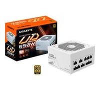 GIGABYTE "UD850GM PG5W Bloc d''Alimentation - PCIe 5.0, 80 PLUS Gold, Design entièrement modulaire, Ventilateur 120 mm, Compatible ATX 3.0, Prise EU, 850 Watt alimentation "