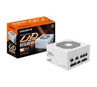 GIGABYTE UD850GM PG5W Bloc d'Alimentation - PCIe 5.0, 80 PLUS Gold, Design entièrement modulaire, Ventilateur 120 mm, Compatible ATX 3.0, Prise EU