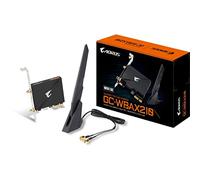GIGABYTE WiFi 6E GC-WBAX210 (2 x 2 802.11ax/Wi-FI tri-Bande/Bluetooth 5.2/Carte d'extension PCIe)