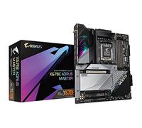 GIGABYTE X670E AORUS Master (AM5/ LGA 1718/ AMD X670E/ EATX/Garantie 5 Ans/ DDR5/ Quad M.2, PCIe 5.0/ USB 3.2 Gen2X2 Type-C/Intel WiFi 6E/Intel 2.5GbE LAN/Q-Flash Plus/Gaming Carte mère)