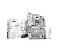 GIGABYTE X870 AORUS ELITE WIFI7 ICE Carte Mère - Prend en charge les processeurs AMD Ryzen 9000, 16+2+2 phases VRM numérique, jusqu'à 8200MHz DDR5 (OC), 3xPCIe 5.0 + 1xPCIe 4.0, Wi-Fi 7, LAN 2,5GbE, USB 4