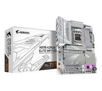 GIGABYTE X870 AORUS ELITE WIFI7 ICE Carte Mère - Prend en charge les processeurs AMD Ryzen 9000, 16+2+2 phases VRM numérique, jusqu'à 8200MHz DDR5 (OC), 3xPCIe 5.0 + 1xPCIe 4.0, Wi-Fi 7, LAN 2,5GbE, U