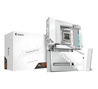GIGABYTE X870 AORUS Stealth Ice Carte Mère - Prend en Charge Les processeurs AMD Ryzen 9000, VRM numérique 16+2+2 Phases, Jusqu’à 8200 MHz DDR5 (OC), 2 x PCIe 5.0 + 2 x PCIe 4.0, Wi-FI 7, LAN 5 GbE