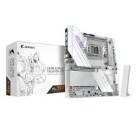 GIGABYTE X870 AORUS Tachyon Ice Carte Mère - Compatible avec Les processeurs AMD Ryzen 9000, VRM numérique 18+2+2 Phases, jusqu'à 9600 MHz DDR5 (OC), 1 x PCIe 5.0 + 2 x PCIe 4.0, Wi-FI 7, LAN 5 GbE
