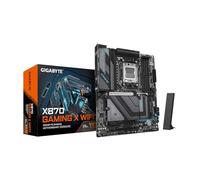 GIGABYTE X870 GAMING X WIFI7 Carte Mère - Prend en charge les processeurs AMD Ryzen 9000, 16+2+2 phases VRM, jusqu'à 8000MHz DDR5 (OC), 1xPCIe 5.0 + 2xPCIe 4.0, Wi-Fi 7, LAN 2,5GbE, USB 4