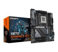 GIGABYTE X870 GAMING X WIFI7 Carte Mère - Prend en charge les processeurs AMD Ryzen 9000, 16+2+2 phases VRM, jusqu'à 8000MHz DDR5 (OC), 1xPCIe 5.0 + 2xPCIe 4.0, Wi-Fi 7, LAN 2,5GbE, USB 4