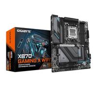 GIGABYTE X870 GAMING X WIFI7 Carte Mère - Prend en charge les processeurs AMD Ryzen 9000, 16+2+2 phases VRM, jusqu'à 8000MHz DDR5 (OC), 1xPCIe 5.0 + 2xPCIe 4.0, Wi-Fi 7, LAN 2,5GbE, USB 4