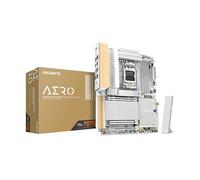GIGABYTE X870E Aero X3D Wood AMD AM5, ATX, Prend en Charge Les processeurs AMD Ryzen 9000/8000/7000, DDR5, 16+2+2 Total Power Phase, 4X M.2, PCIe 5.0, USB4 Type-C, WIFI7, Dual 5 GbE LAN, 5 Ans de