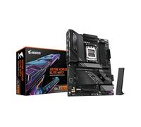 GIGABYTE X870E AORUS ELITE WIFI7 Carte Mère - Prend en charge les processeurs AMD Ryzen 9000, 16+2+2 phases VRM numérique, jusqu'à 8000Hz DDR5 (OC), 3xPCIe 5.0 + 1xPCIe 4.0, Wi-Fi 7, LAN 2,5GbE, USB 4